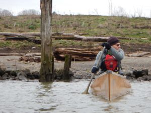 Wenonah Voyager Kevlar Canoe - www.PaddlePeople.us - Russ Woodward Oregon Willamette River Bridge Paddle