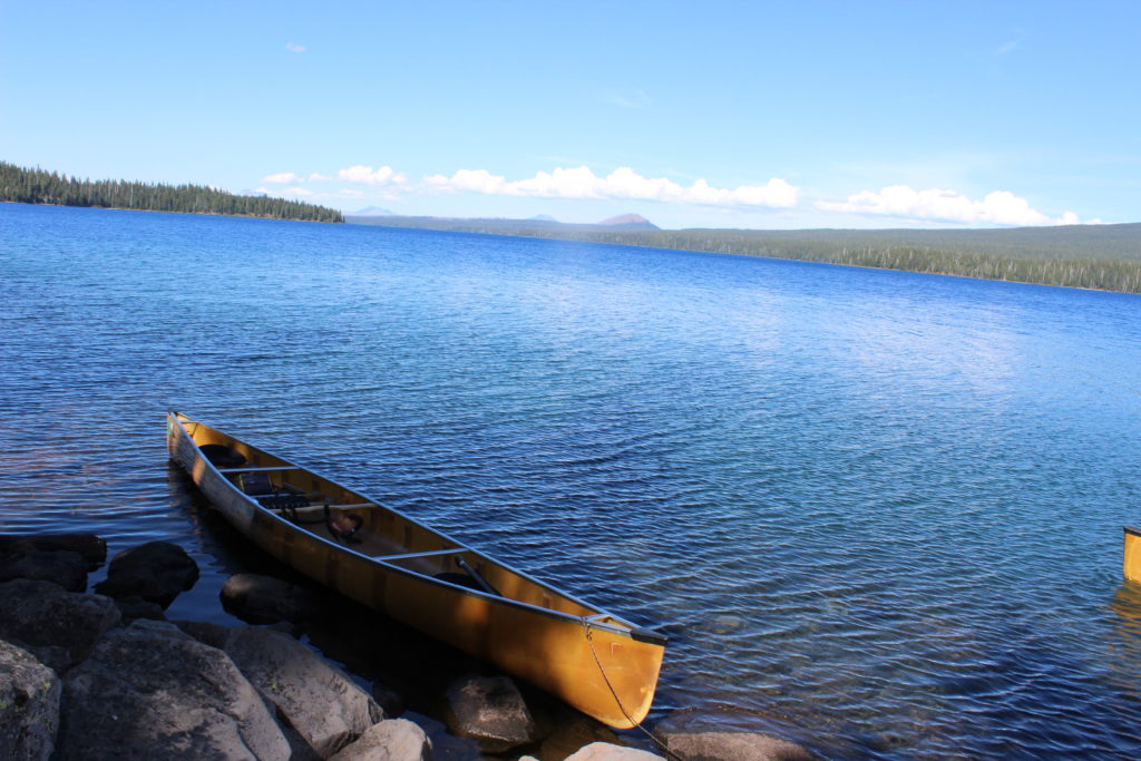 Wenonah Minnesota 3 Kevlar Canoe Waldo Lake Oregon - www.PaddlePeople.us