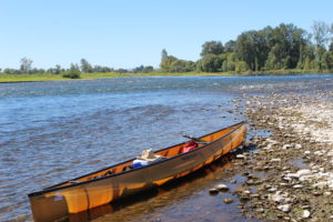 Wenonah Voyager Kevlar Canoe - www.PaddlePeople.us - Willamette River Oregon