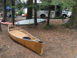 Wenonah Seneca Kevlar Canoe at Odell Lake Lodge Campgroud - www.PaddlePeople.us