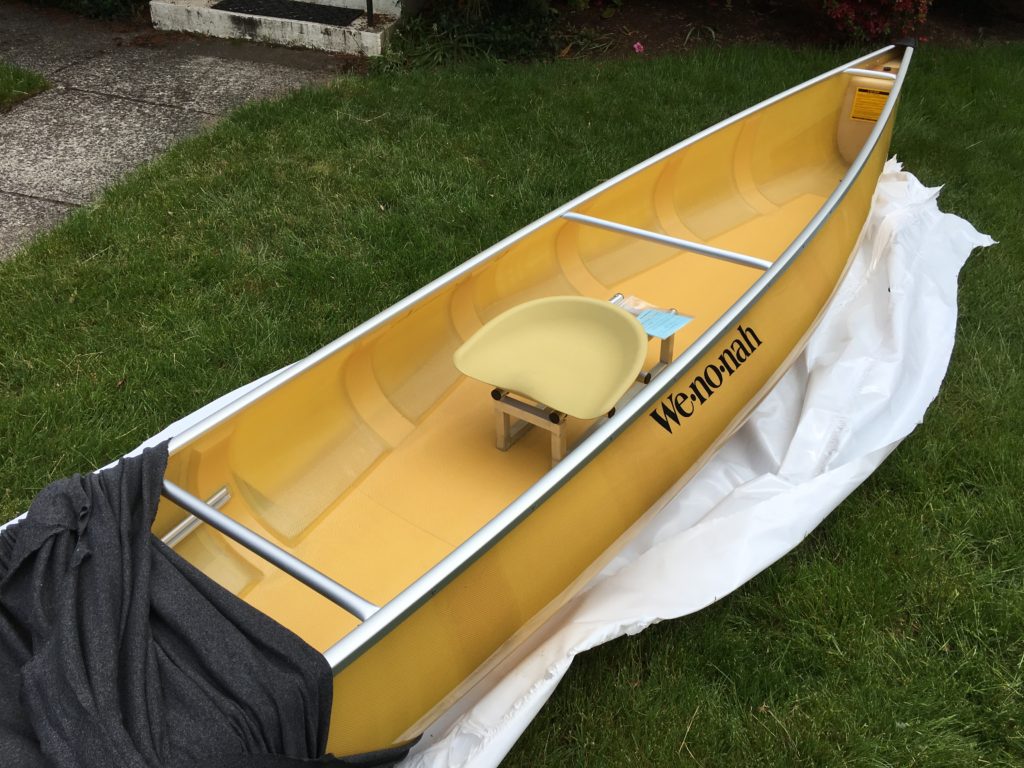 wenonah voyager solo canoe