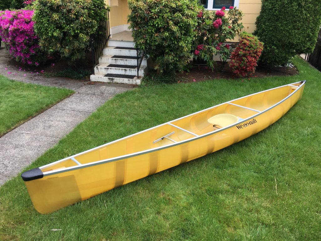 wenonah voyager solo canoe