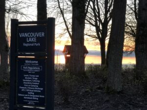 Vancouver Lake Regional Park at Sunrise