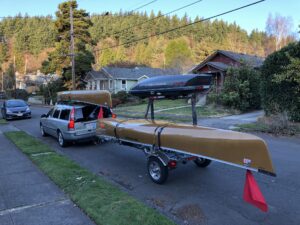 Malone MicroSport Canoe Kayak Trailer Portland Oregon