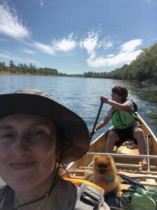 Lilly Pomeranian - Wenonah Escape Canoe